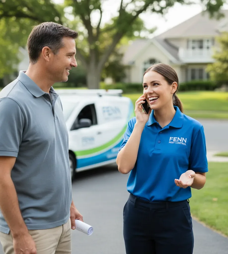 Fenn Pest Control customer support in Williamson